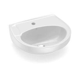 LAVATÓRIO PARA COLUNA 470X425 FURO CENTRAL SEM LADRÃO ZIP