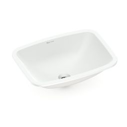 Cuba de embutir retangular 505x370 sem mesa e sem ladrão branco