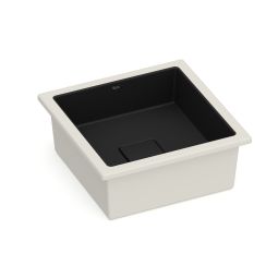 Cuba de embutir 330x330 sem mesa Terra T13 Matte Black