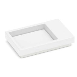 Cuba de sobrepor retangular 600X380 com tampo Skyline Horizon Blanco Matte
