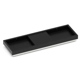 Cuba de sobrepor retangular 1200x380 com tampo Skyline Horizon Matte Black