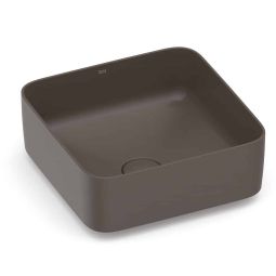 Cuba de apoio quadrada 370x370 com válvula de escoamento Inspira Square Café