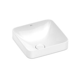 Cuba de sobrepor 370x370 Inspira Square Branco