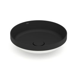 Cuba de sobrepor 400 sem mesa Terra T15 Matte Black