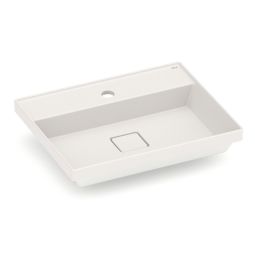 Cuba de sobrepor 500x400 com mesa Terra T18 Beige