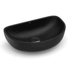 Cuba de apoio oval 450x300 Optica EE45 Matte Black