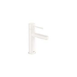 Monocomando para lavatorio de mesa bica baixa pin nu glossy white