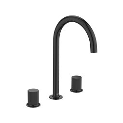 Misturador para lavatorio de mesa 3 furos bica alta stripes nu