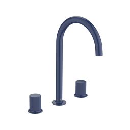 Misturador para lavatorio de mesa 3 furos bica alta stripes nu