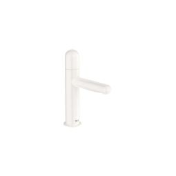 Monocomando para lavatorio de mesa bica baixa dome nu glossy white