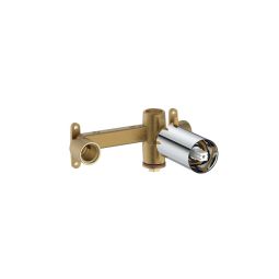 Base de embutir para monocomando de lavatório de parede Ona