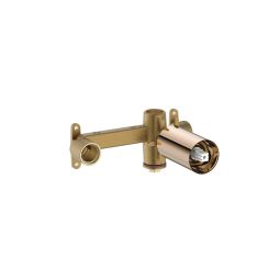 Base de embutir para monocomando de lavatório de parede Ona