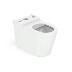 Bacia para caixa com saída dual Rimless Inspira Round Branco
