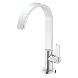 Toneira para lavatório de mesa bica baixa Simple Cromado