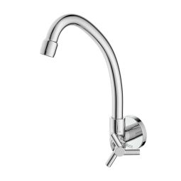 Torneira de parede para cozinha de bica alta móvel Celite One