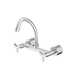 MISTURADOR PARA COZINHA DE PAREDE BICA MÓVEL COM AREJADOR ARTICULADO UP