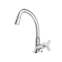 Torneira para cozinha de mesa com bica móvel e arejador articulado Up