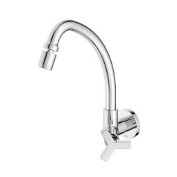 TORNEIRA PARA COZINHA DE PAREDE BICA MÓVEL COM AREJADOR ARTICULADO UP