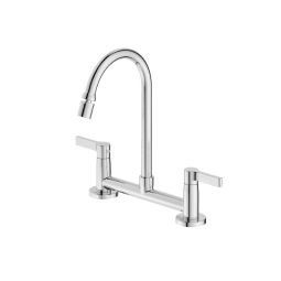Misturador para cozinha de mesa com bica móvel articulada Lix