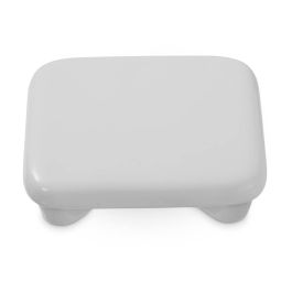 Tampa de acabamento quadrada 80x80 para cuba Terra Blanco Matte