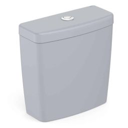 Caixa acoplada Ecoflush 3/6 litros P Saveiro Cinza