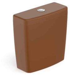 Caixa acoplada Ecoflush 3/6 litros P Saveiro Ocre