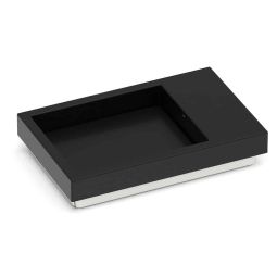Cuba de sobrepor retangular 600X380 com tampo Skyline Horizon Matte Black