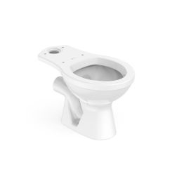 Bacia para caixa com saída horizontal Flamingo Branco