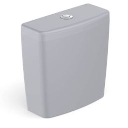Caixa acoplada P Ecoflush 3/6 litros Parati Cinza