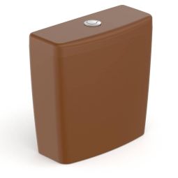 Caixa acoplada P Ecoflush 3/6 litros Parati Ocre