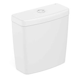 Caixa para acoplar Ecoflush 3/6 litros City Cinza Prata