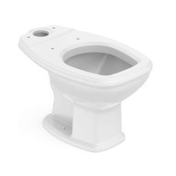 Bacia para caixa acoplada Fit Cinza Prata