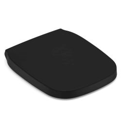 Assento termofixo com amortecedor e fácil remoção Debba Classic e Square Matte Black
