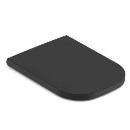 Assento termofixo com softclose Elite Matte Black