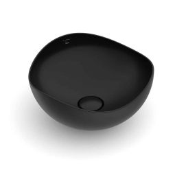 Cuba de apoio redonda 375 Ruy Ohtake Matte Black