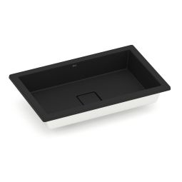 Cuba de embutir 500x300 sem mesa Terra T14 Matte Black