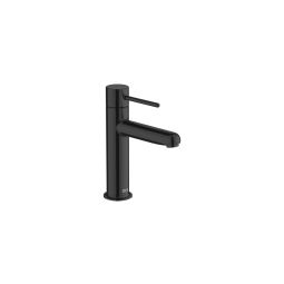 Monocomando para lavatorio de mesa bica baixa pin nu titanium black