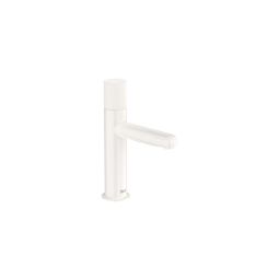 Monocomando para lavatorio de mesa bica baixa stripes nu glossy white