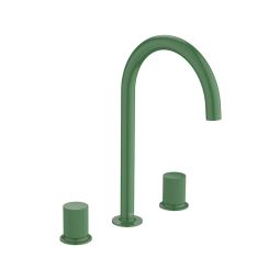 Misturador para lavatorio de mesa 3 furos bica alta stripes nu