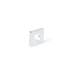 Canopla para parede quadrada 58x10mm sem logo