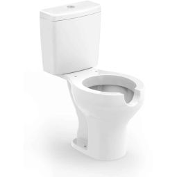 Conjunto de bacia e caixa P 3/6 Litros com abertura frontal Acesso Confort Celite