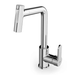 Monocomando Kitchen com bica extraível para cozinha