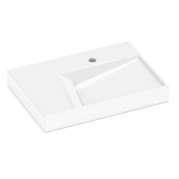 Cuba de Sobrepor 600X420mm Geometric Horizon Branco Roca