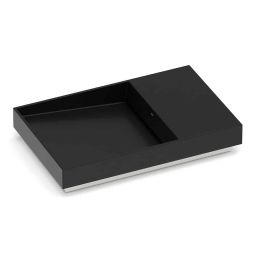 Cuba de Sobrepor 500X380mm Dash Horizon Matte Black Roca