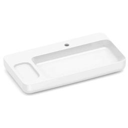 Cuba de Apoio com Válvula Oculta 7/8  800X420mm Sem Saboneteira Infinity Branco Roca