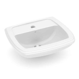 LAVATÓRIO PARA COLUNA 520X425 FURO CENTRAL SEM LADRÃO FIT