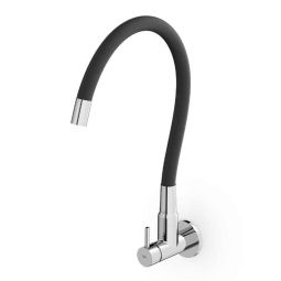 Torneira de parede para cozinha com bica flexível Celite Colors