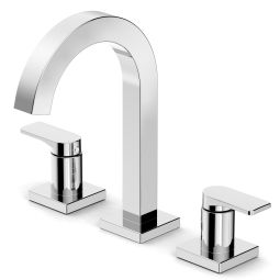 MISTURADOR PARA LAVATORIO DE MESA 3 FUROS BICA ALTA COM VALVULA DE ESCOAMENTO NEO