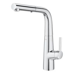 MONOCOMANDO PARA COZINHA DE MESA BICA EXTRAÍVEL 90° COM 2 FUNÇÕES SYRA CROMADO