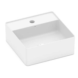 Cuba de apoio quadrada com mesa 350x350 Platinum P4